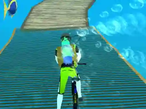 Permainan Under Water Cycling secara online