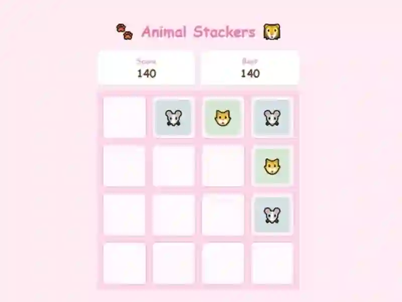 Permainan Animal Stackers secara online