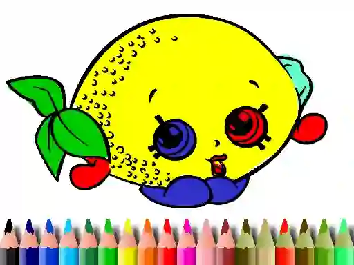 Permainan Back To School: Fruits Coloring Book secara online