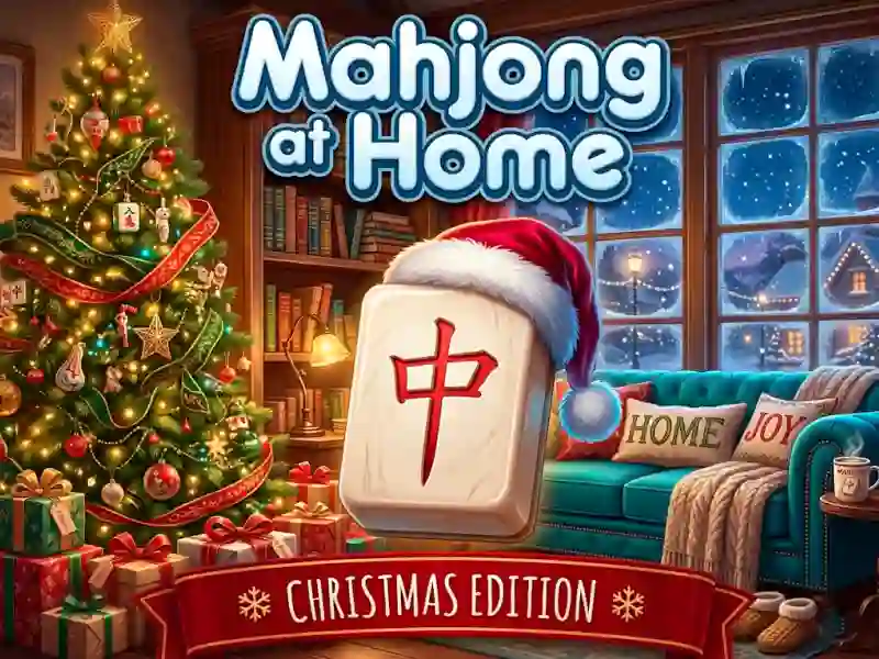 Permainan Mahjong At Home Xmas Edition secara online