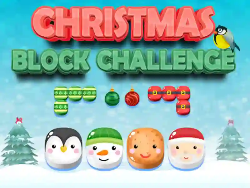 Permainan Christmas Block Challenge secara online