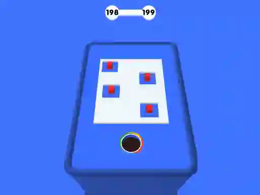 Permainan Hole 3d Color Block Game secara online