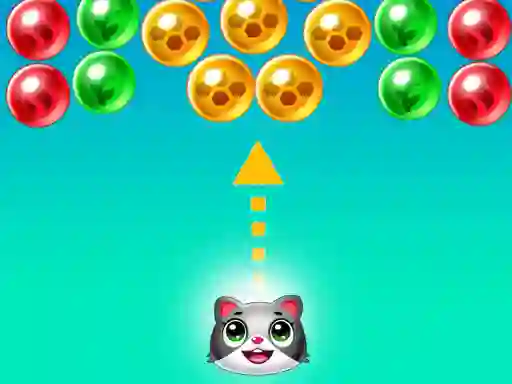 Permainan Save the cats Bubble shooter secara online