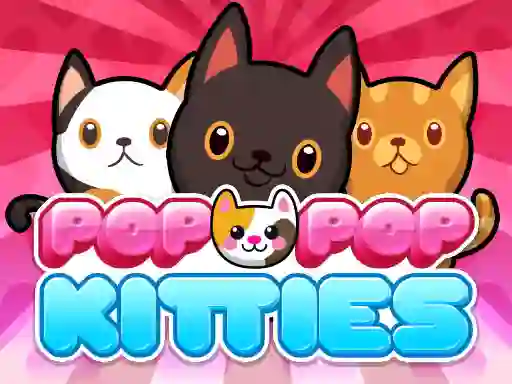 Permainan Pop-pop kitties secara online