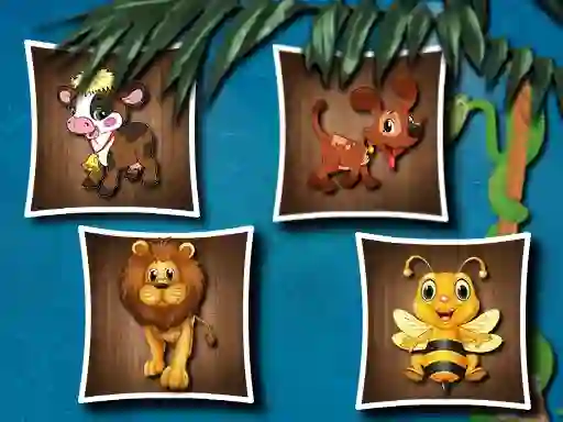 Permainan Cute Animal Shapes secara online