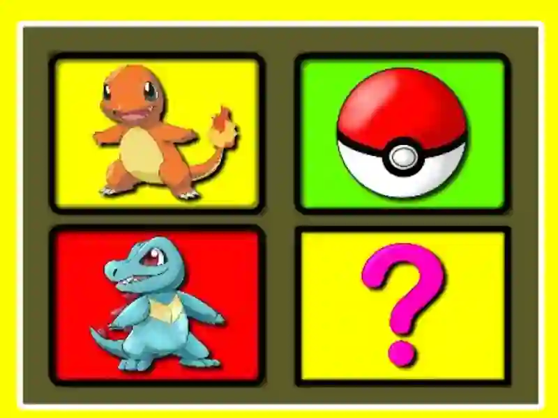 Permainan Pokemon Memory Time secara online