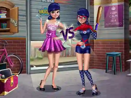 Permainan Princess vs Superhero secara online