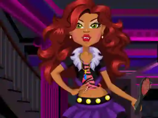 Permainan Monster Wolf Flirting Dressup secara online