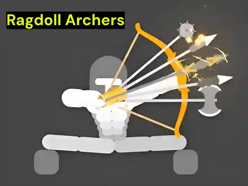 Permainan Ragdoll Archers secara online