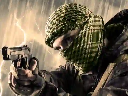 Permainan Terrorist Shootout secara online