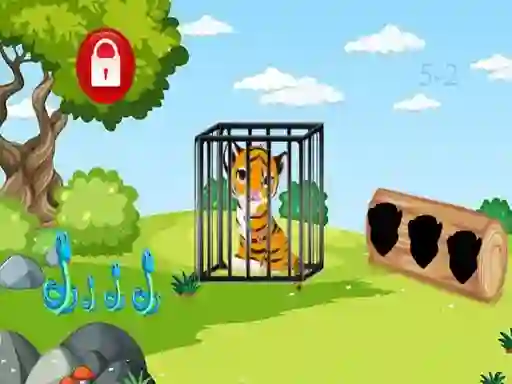 Permainan Rescue the Tiger Cub secara online