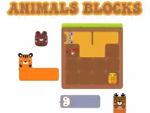 Permainan Animals Blocks secara online