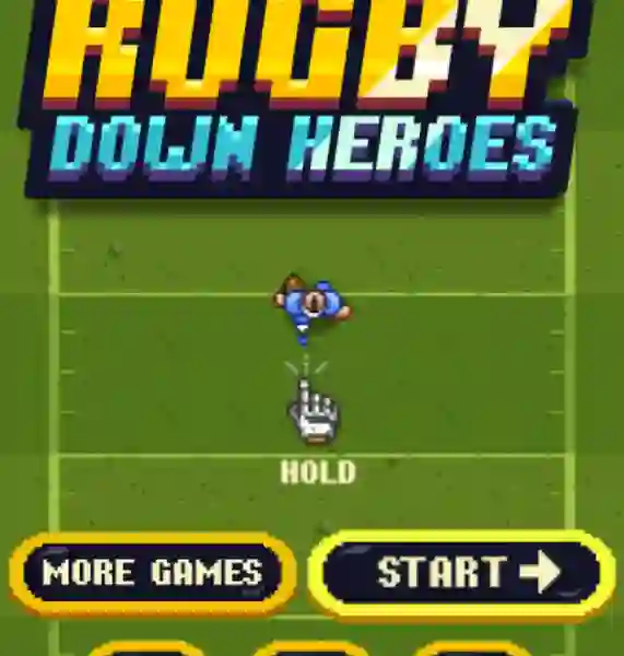 Permainan Rugby Down Heroes secara online