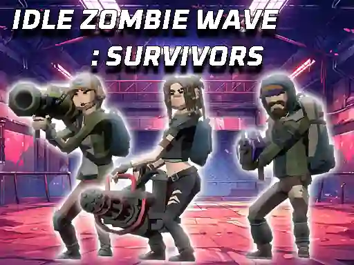 Permainan Idle Zombie Wave: survivors secara online