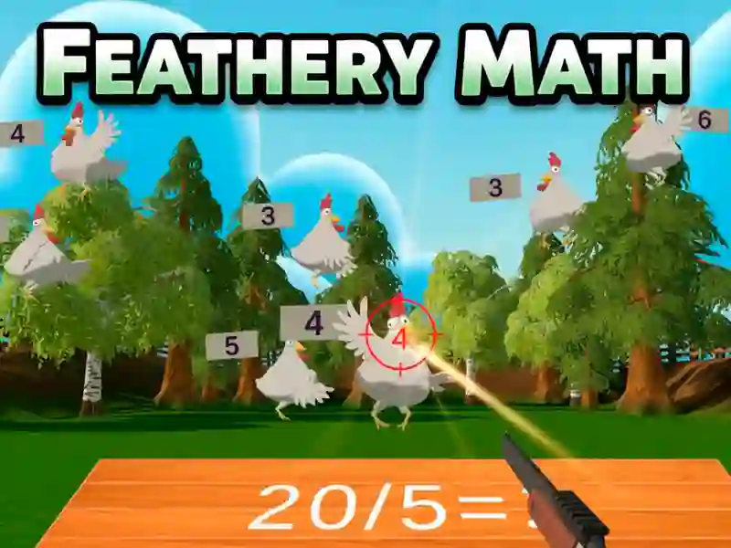 Permainan Feathery Math secara online