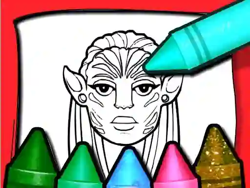 Permainan Avatar Coloring Book secara online