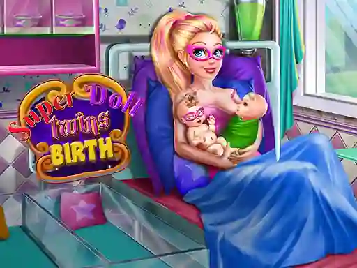 Permainan Super Doll Twins Birth secara online