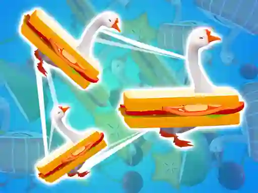 Permainan Goose Match 3D secara online