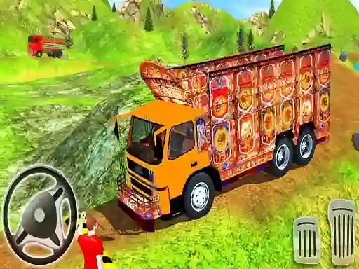 Permainan Indian Cargo Truck Transporter secara online