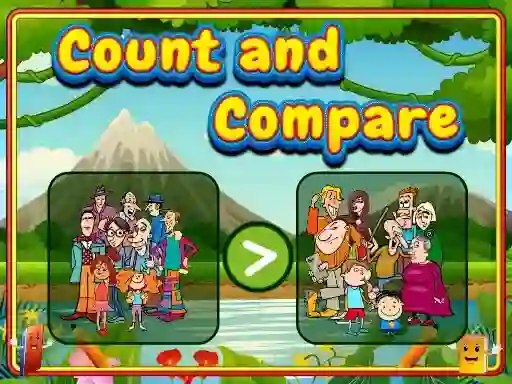 Permainan Count And Compare secara online