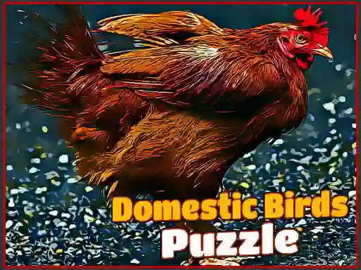 Permainan Domestic Birds Puzzle secara online