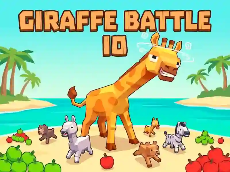 Permainan Giraffe Battle Io secara online