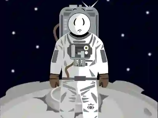 Permainan Stickman in Space secara online