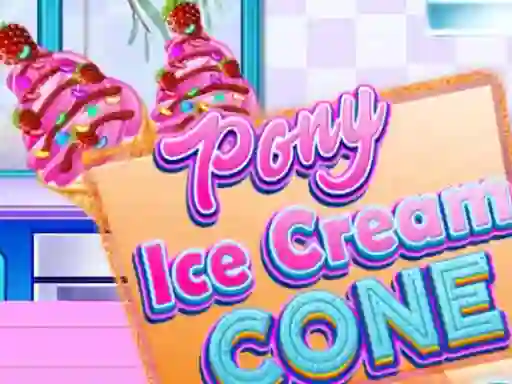 Permainan Pony Ice Cream Cone secara online