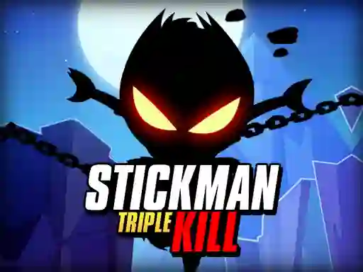 Permainan Stickman Triple Kill secara online