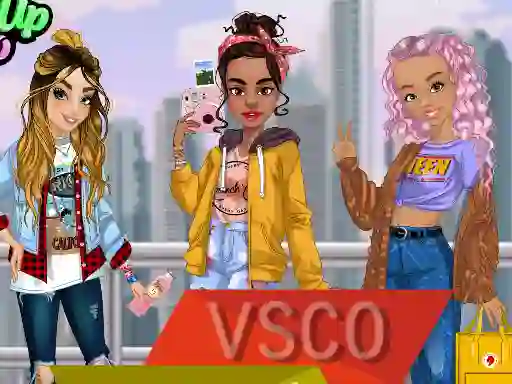 Permainan VSCO Girl Fashion secara online