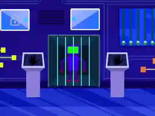 Permainan Robot Escape secara online