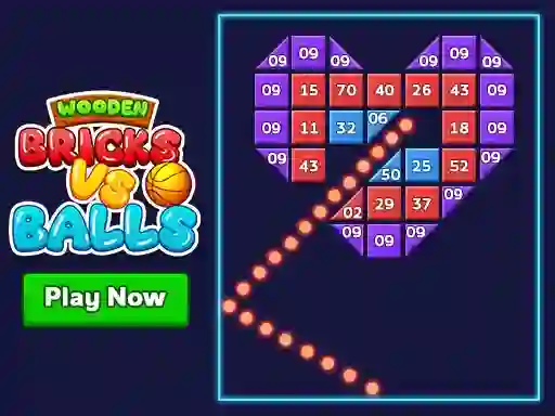 Permainan Wooden Bricks Vs Balls secara online