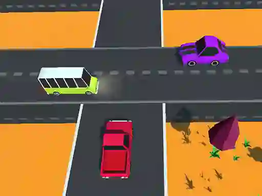 Permainan Highway Cross Crazzy Traffic secara online