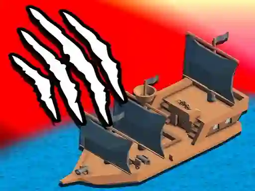 Permainan Pirates Battle Island secara online