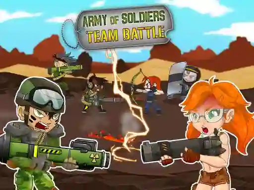 Permainan Army of soldiers: Team Battle secara online