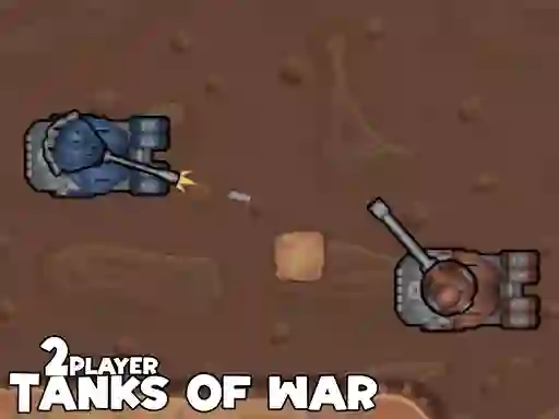 Permainan 2Player Tanks of War secara online