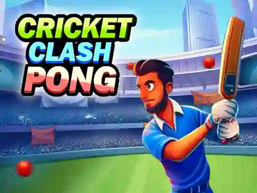 Permainan Cricket Clash Pong secara online
