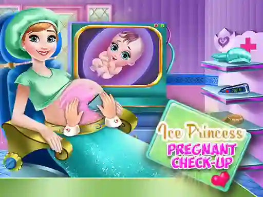 Permainan Ice Princess Pregnant Check Up secara online
