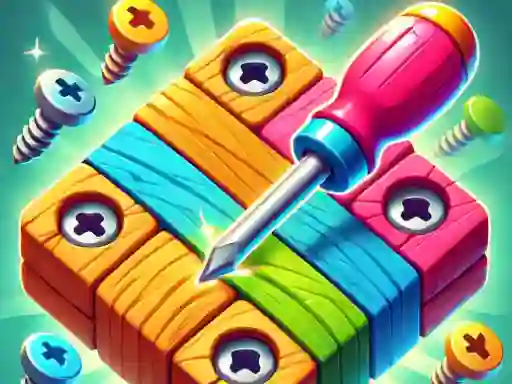 Permainan Unscrew Wood Puzzle secara online
