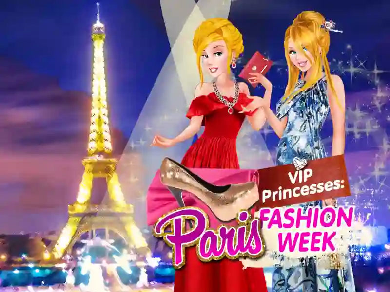 Permainan VIP Princesses: Paris Fashion Week secara online