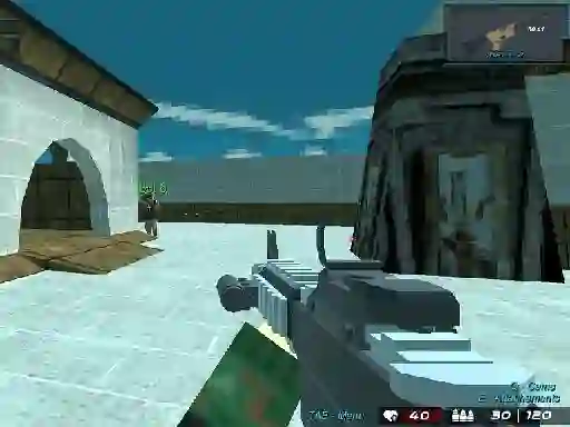 Permainan Blocky Shooting Arena 3d Pixel Combat secara online