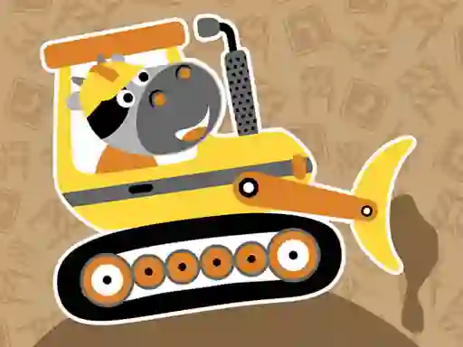 Permainan Construction Trucks Hidden secara online