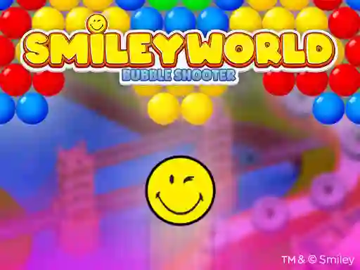 Permainan Smileyworld Bubble Shooter secara online