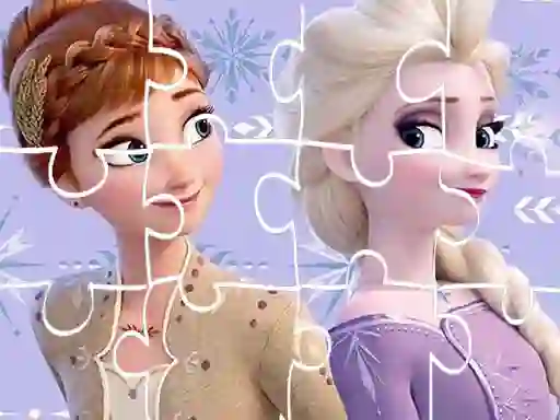 Permainan Frozen Sister Jigsaw secara online
