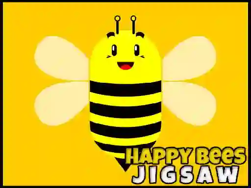 Permainan Happy Bees Jigsaw secara online