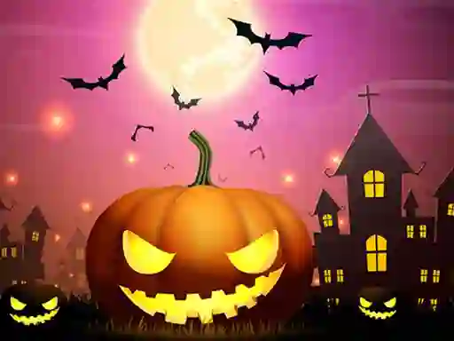 Permainan Scary Halloween Party secara online