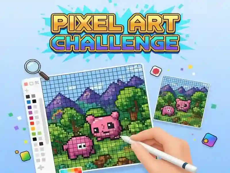 Permainan Repeat Pixel Art secara online