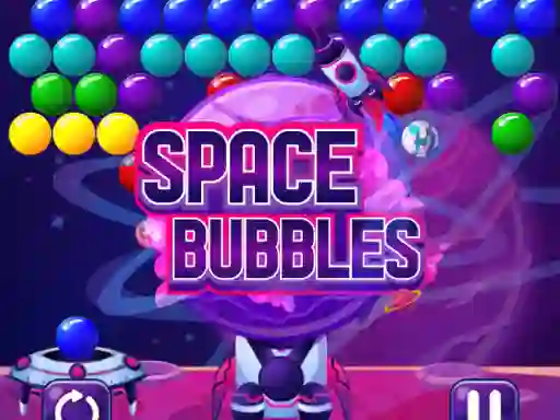 Permainan Space Bubbles secara online