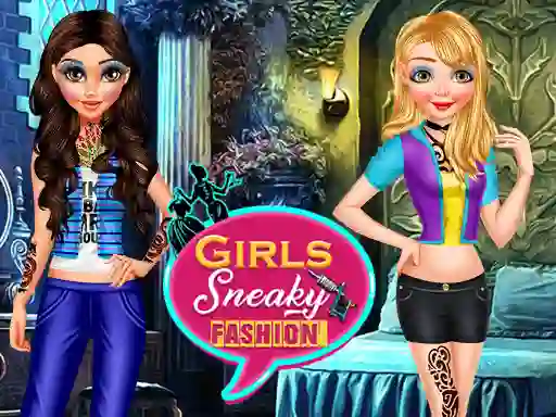 Permainan Girls Sneaky Fashion secara online