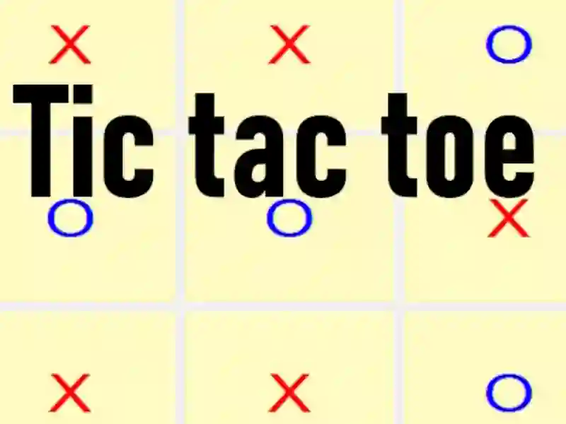Permainan Tic tac toe secara online